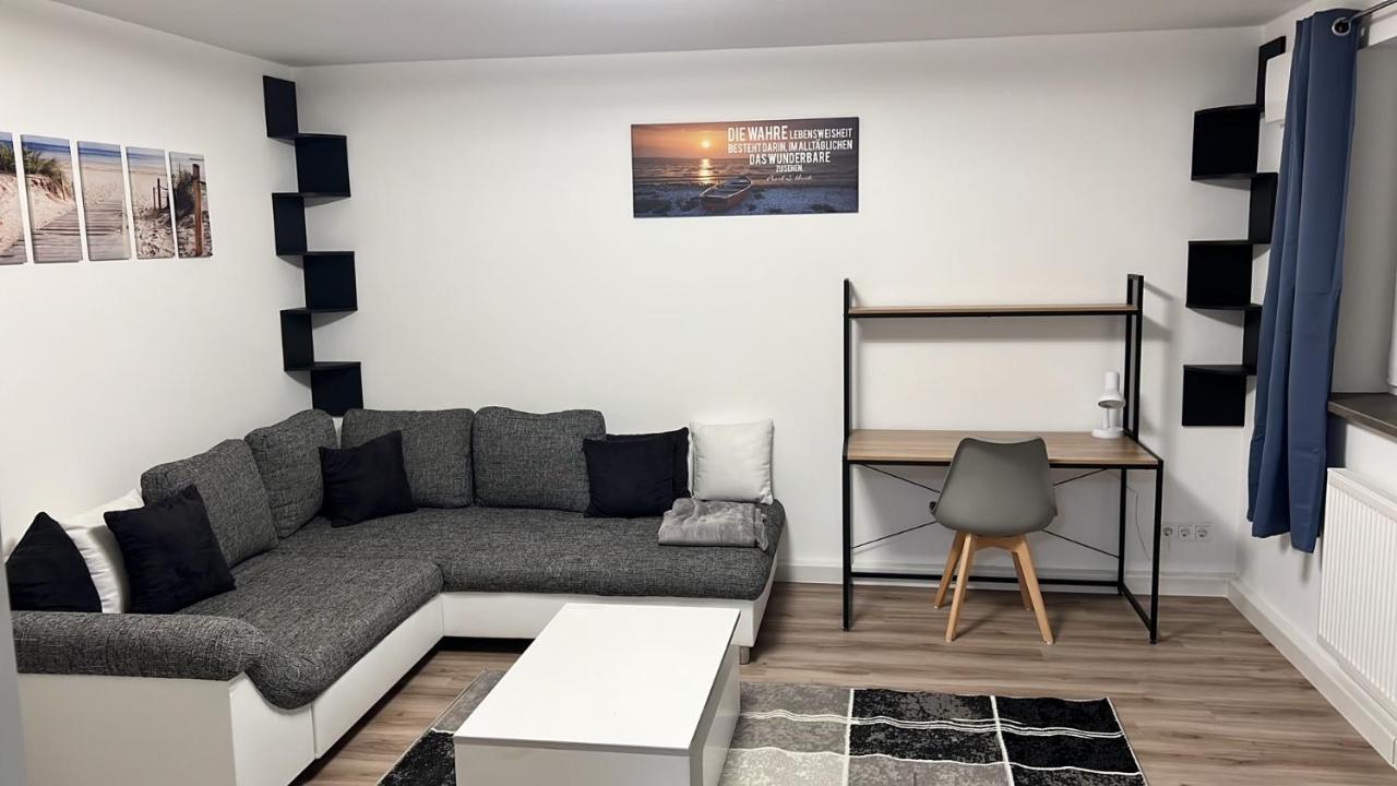 Ferienwohnung Raiffeisenstrasse -Gross- โอเบิร์นบวร์ก อัม มาน ภายนอก รูปภาพ