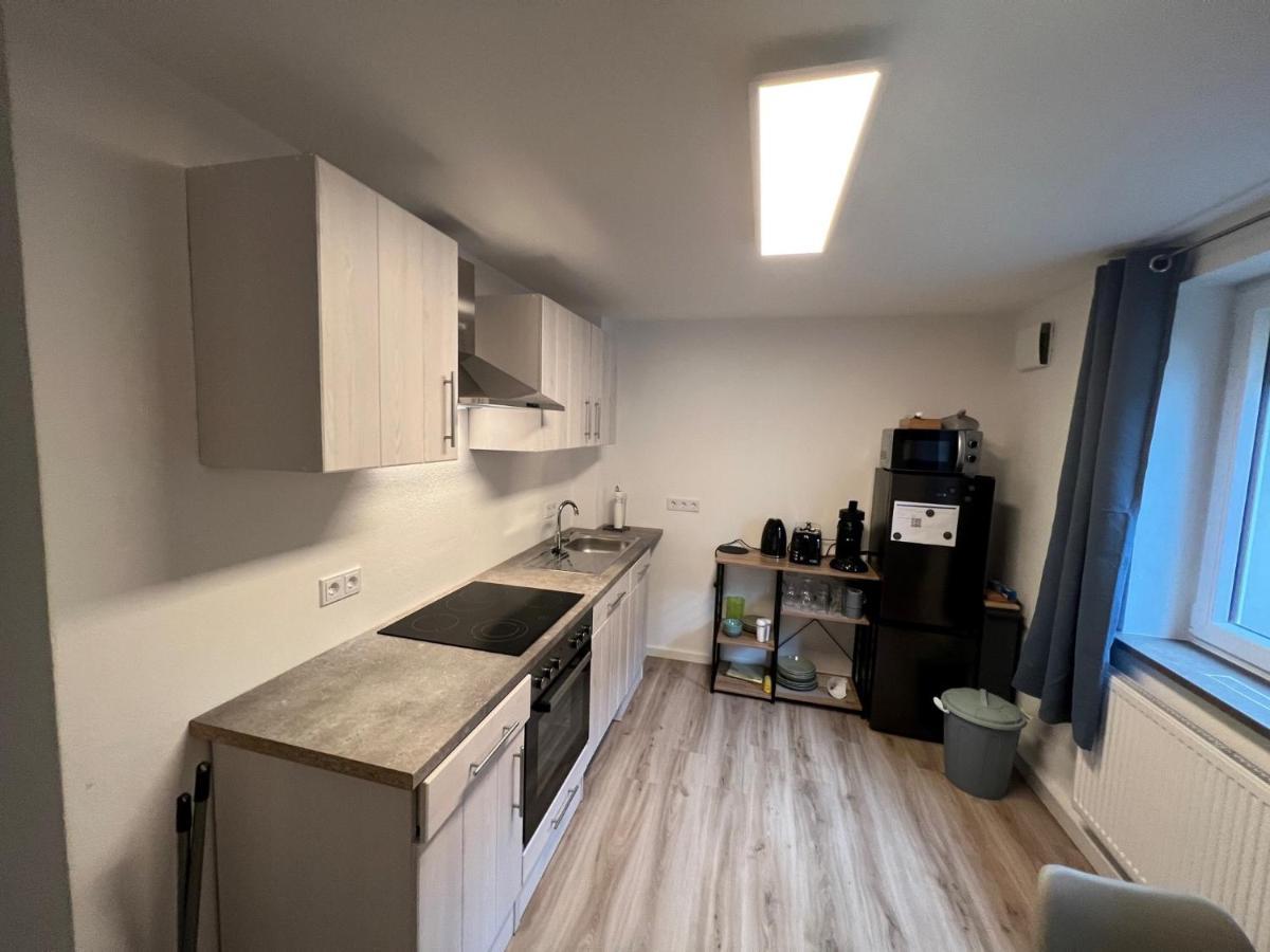 Ferienwohnung Raiffeisenstrasse -Gross- โอเบิร์นบวร์ก อัม มาน ภายนอก รูปภาพ