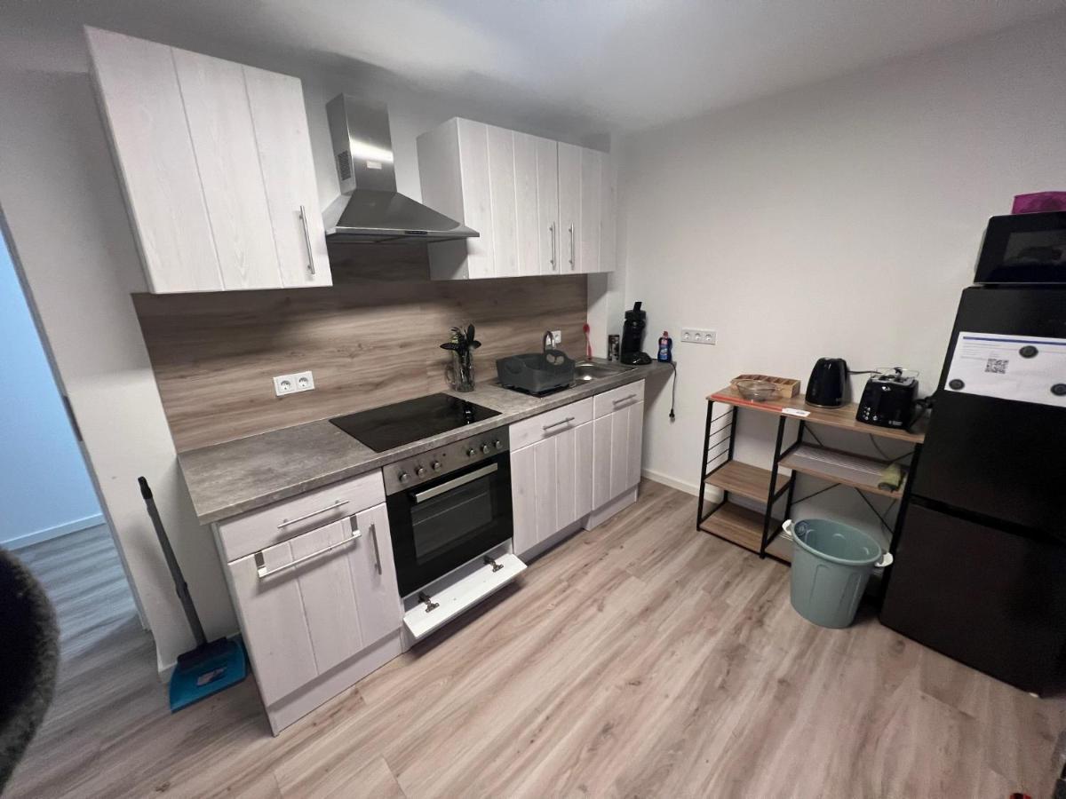 Ferienwohnung Raiffeisenstrasse -Gross- โอเบิร์นบวร์ก อัม มาน ภายนอก รูปภาพ